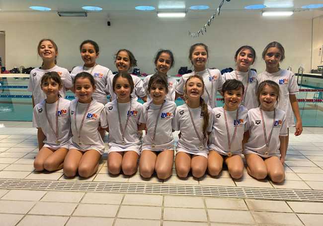 Giovani sincronette Libertas Novara