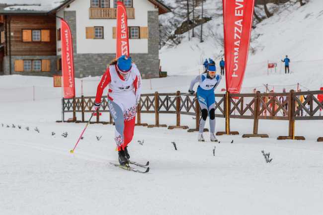 Lucia Isonni a sx ed Elena Rossi Foto Framarini