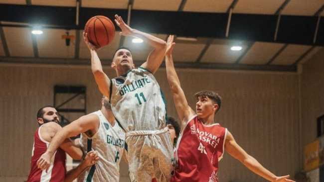 basket galliate novara prima div