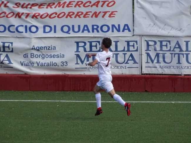 borgosesia calcio giocatore
