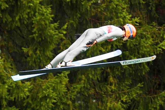 comazzi camilla volo sci