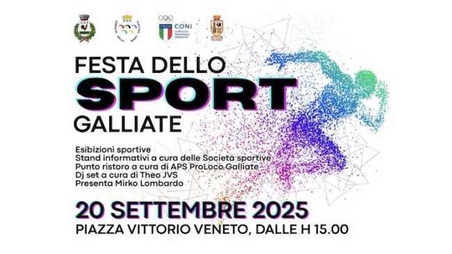 galliate festa sport 25