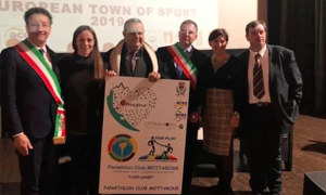 omegna citta sport teatro bandiera autorita