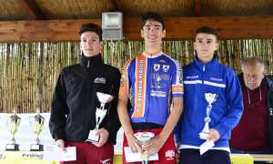 pedale ossolano il podio della Coppa Giacosa 2 Bozzola1Frontera 3Giubergia