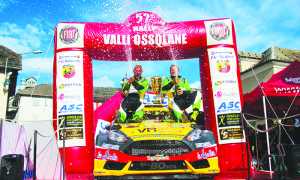 podio 52 rally valli ossolane