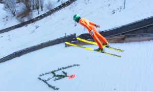 sci salto trampolino comazzi camilla volo