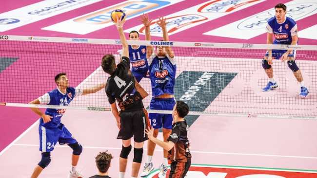 volley novara azione