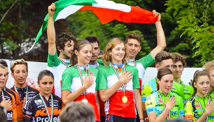 Titolo tricolore e successo negli internazionali d'Italia di ciclismo per la domese Serena Calvetti