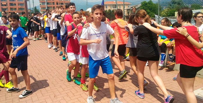 Sette scuole in gara con #sportiamo, divertimento e sport per centinaia di giovani studenti