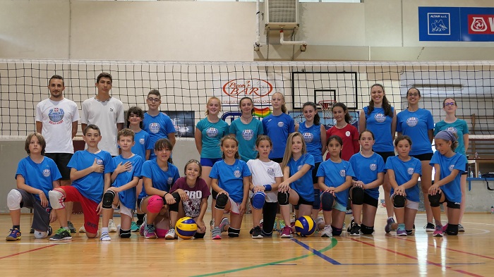 La terza edizione del camp estivo organizzato dal 2mila8 Volley Domodossola