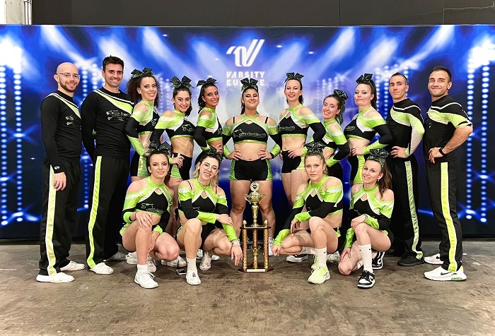  Gym&Cheer di Gattinara protagonista a livello europeo