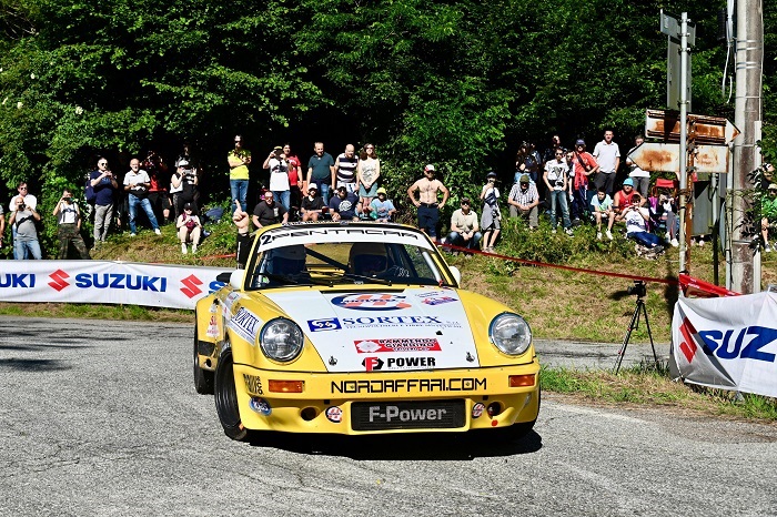 Il Rally Lana Storico a Marco Bertinotti