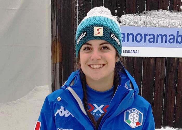 Esemplare gara di Alessia Crippa Altenberg, in Germania