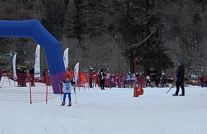 Gara di sci di fondo giovanile, trofeo delle società allo Sci Club Valle Anzasca
