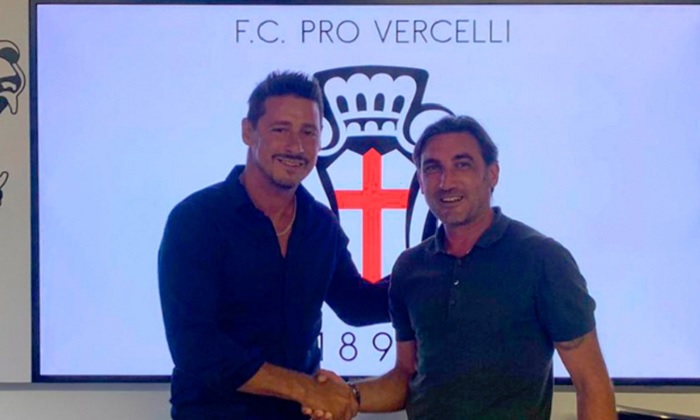 Pro Vercelli riparte da mister Modesto e dal ritiro a Varallo