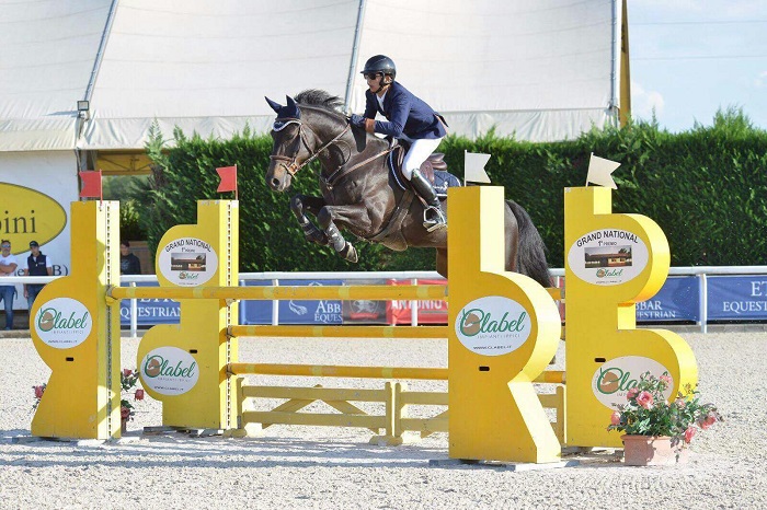 Edoardo Piovani in grande evidenza nella tappa lombarda del circuito di equitazione