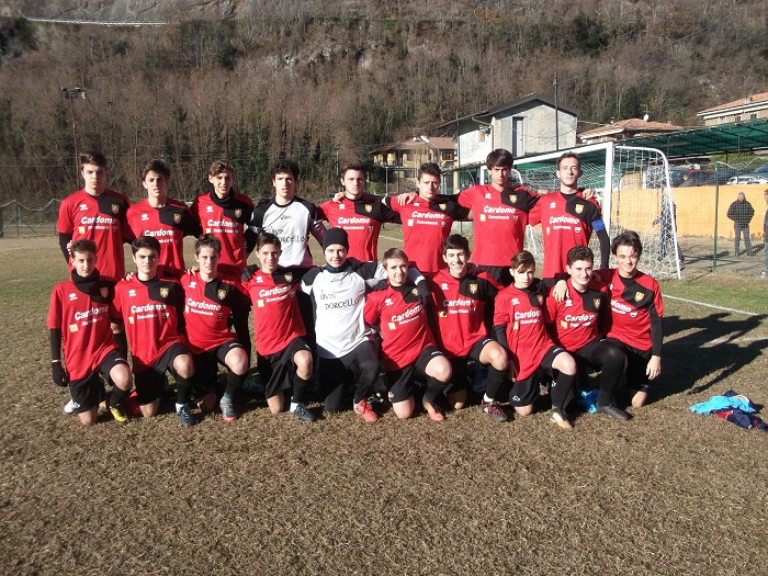 Arona sempre al comando nel campionato allievi provinciale