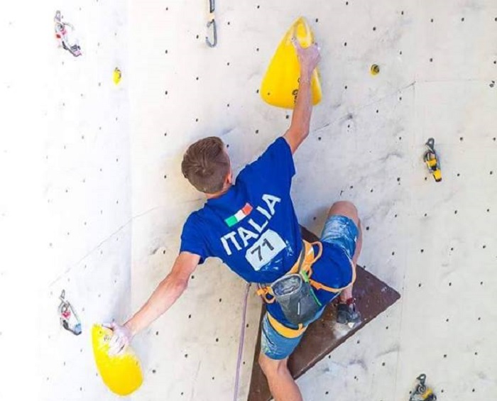 Nicolò Balducci accede alla finale di Coppa del Mondo di arrampicata ad Innsbruck