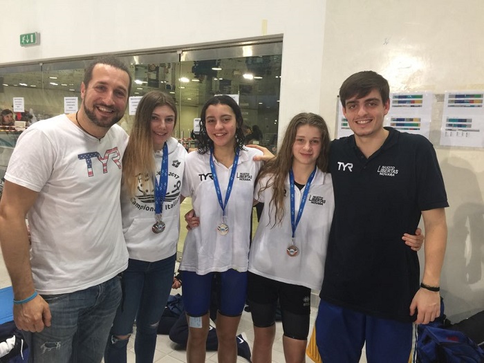Pioggia di medaglie per la Libertas Nuoto ai campionati regionali